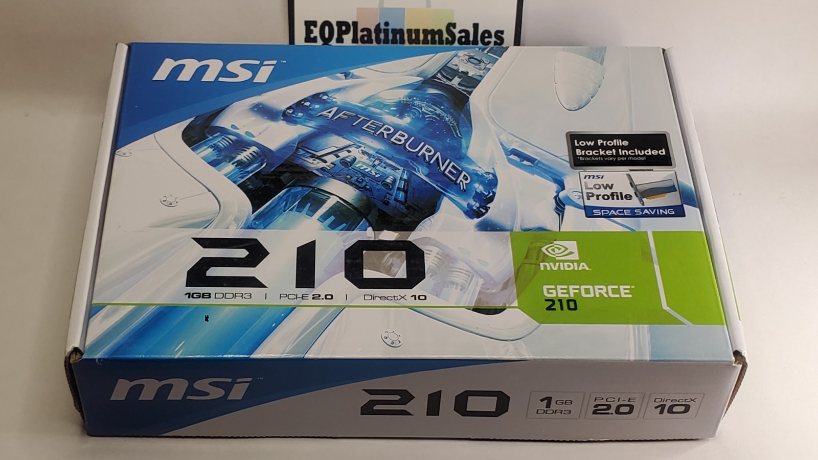 MSI Afterburner NVIDIA GeForce 210 - Brand new, Tested ✅️ - Read