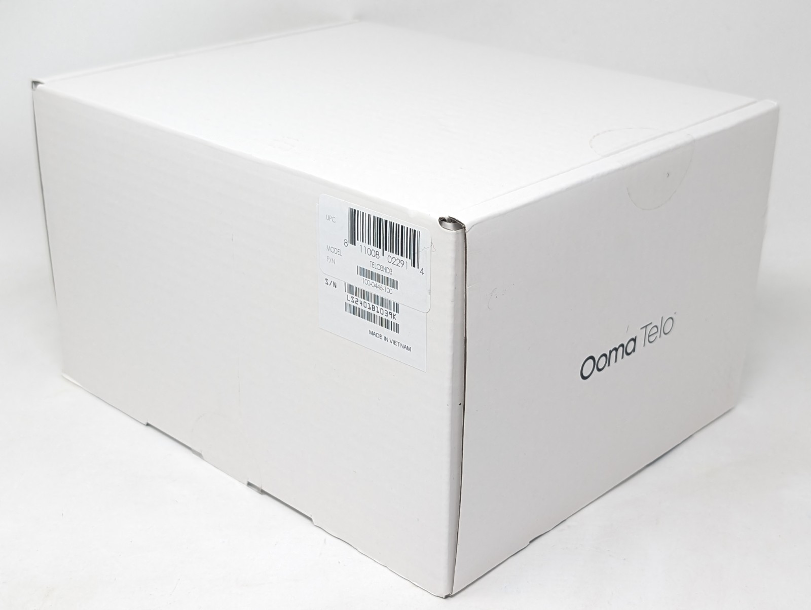 Ooma Telo3HD3 with 3- HD3 Handsets Home Phone Service - NEW