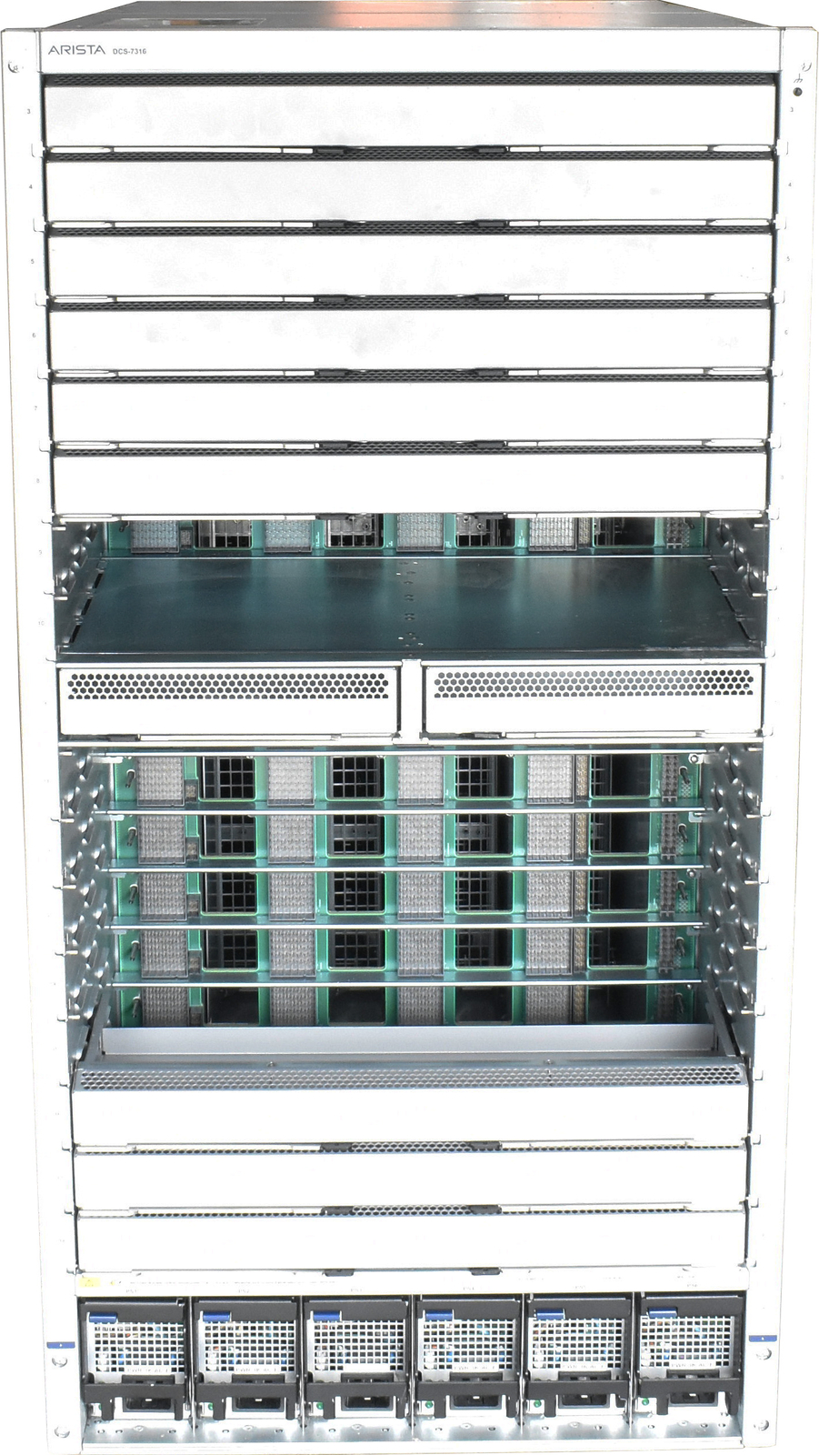 Arista 7300 Series DCS-7316 Data Center Switch + PSUs + Fabrics + FANs