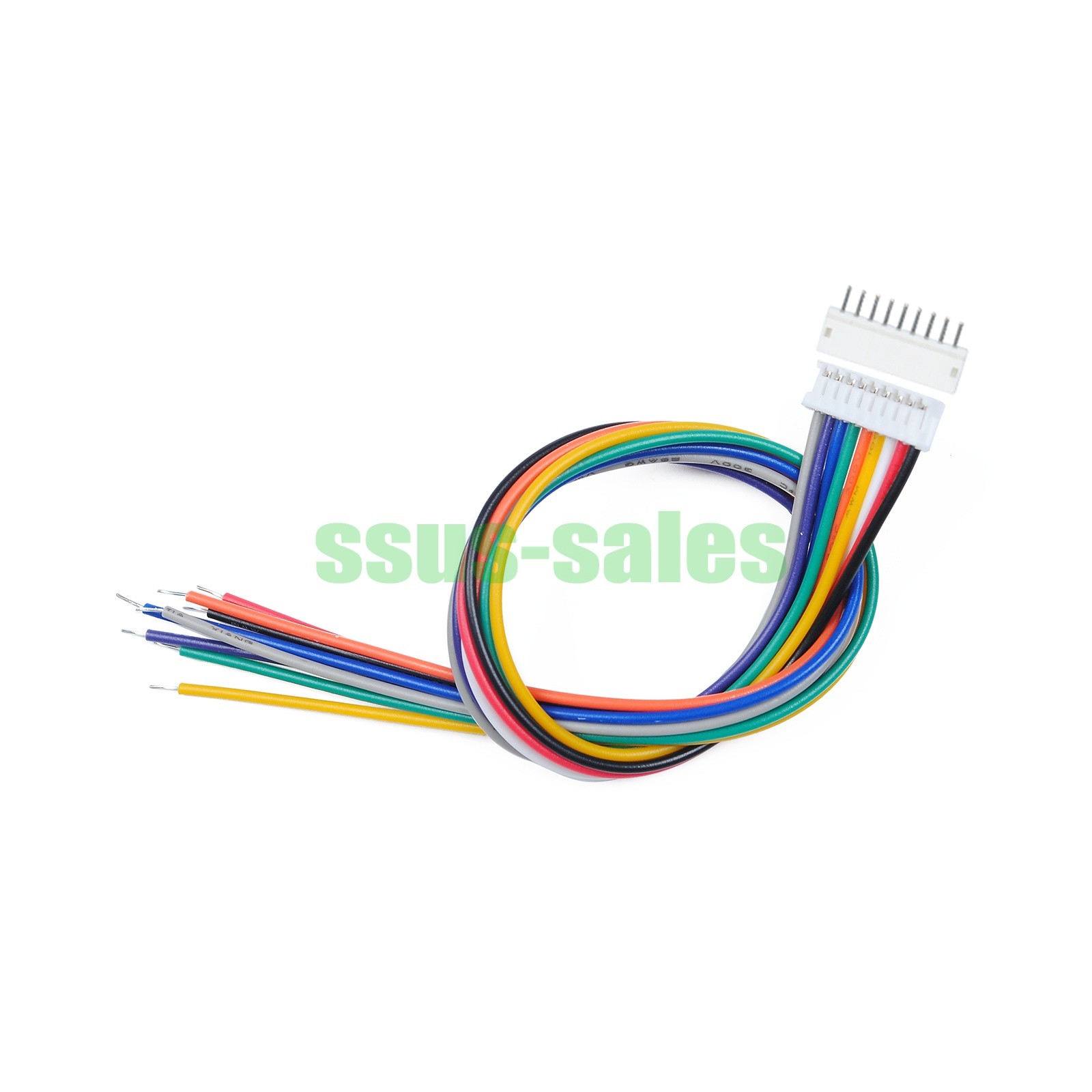 lot ZH1.5mm 9Pin Single End Cable With Straight Pin Housing 200MM