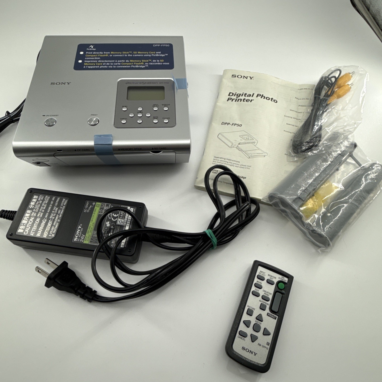 Sony DPP-FP50 Photo Digital Printer w/ Accessories- Open Box