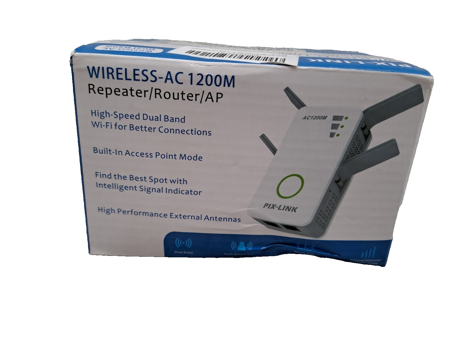 WIRELESS-AC 1200M REPEATER/ROUTER/AP