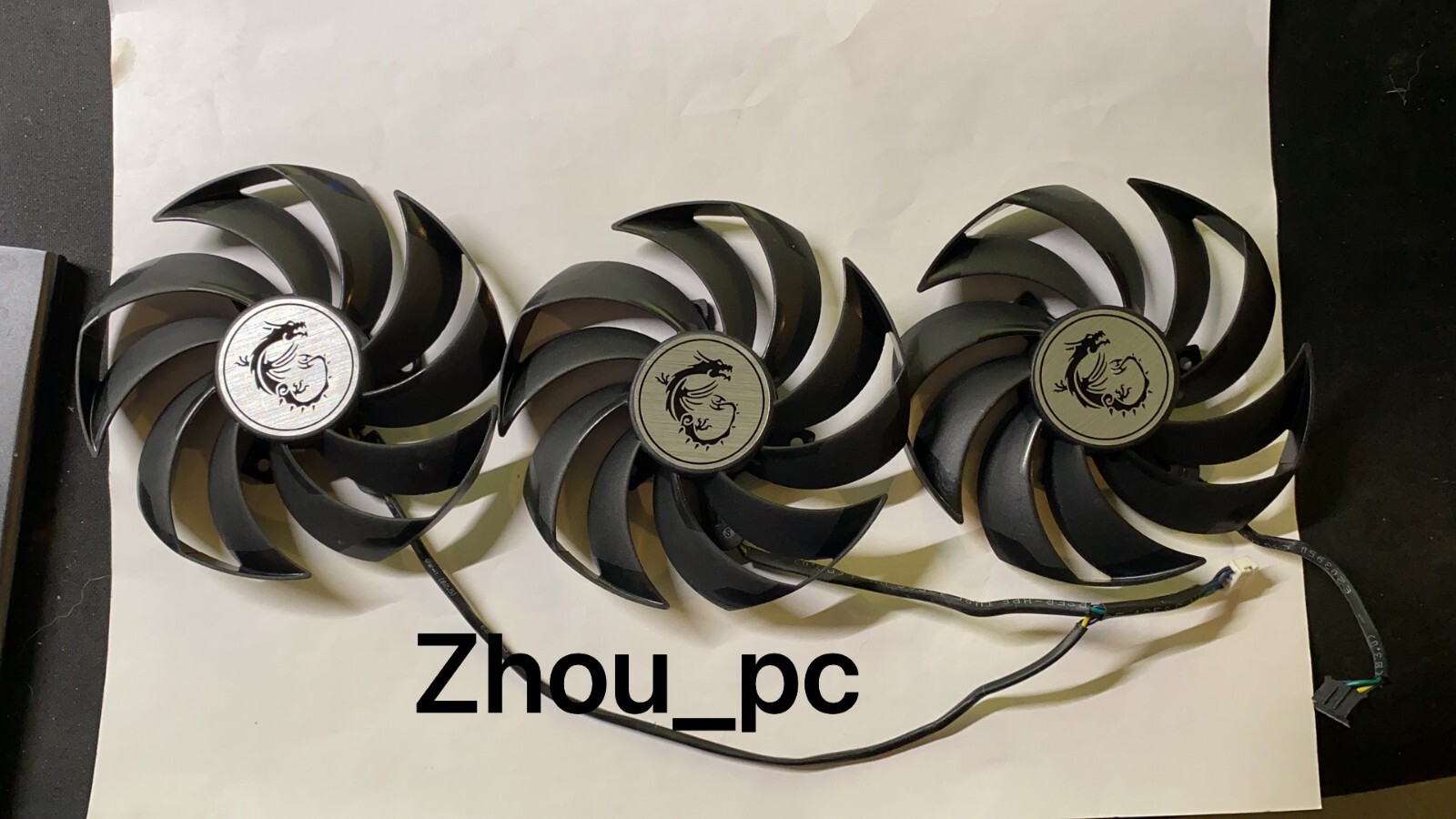 GPU Replacement cooler cooling Fan For MSI RTX 3070 3080 3080ti 3090 Suprim X