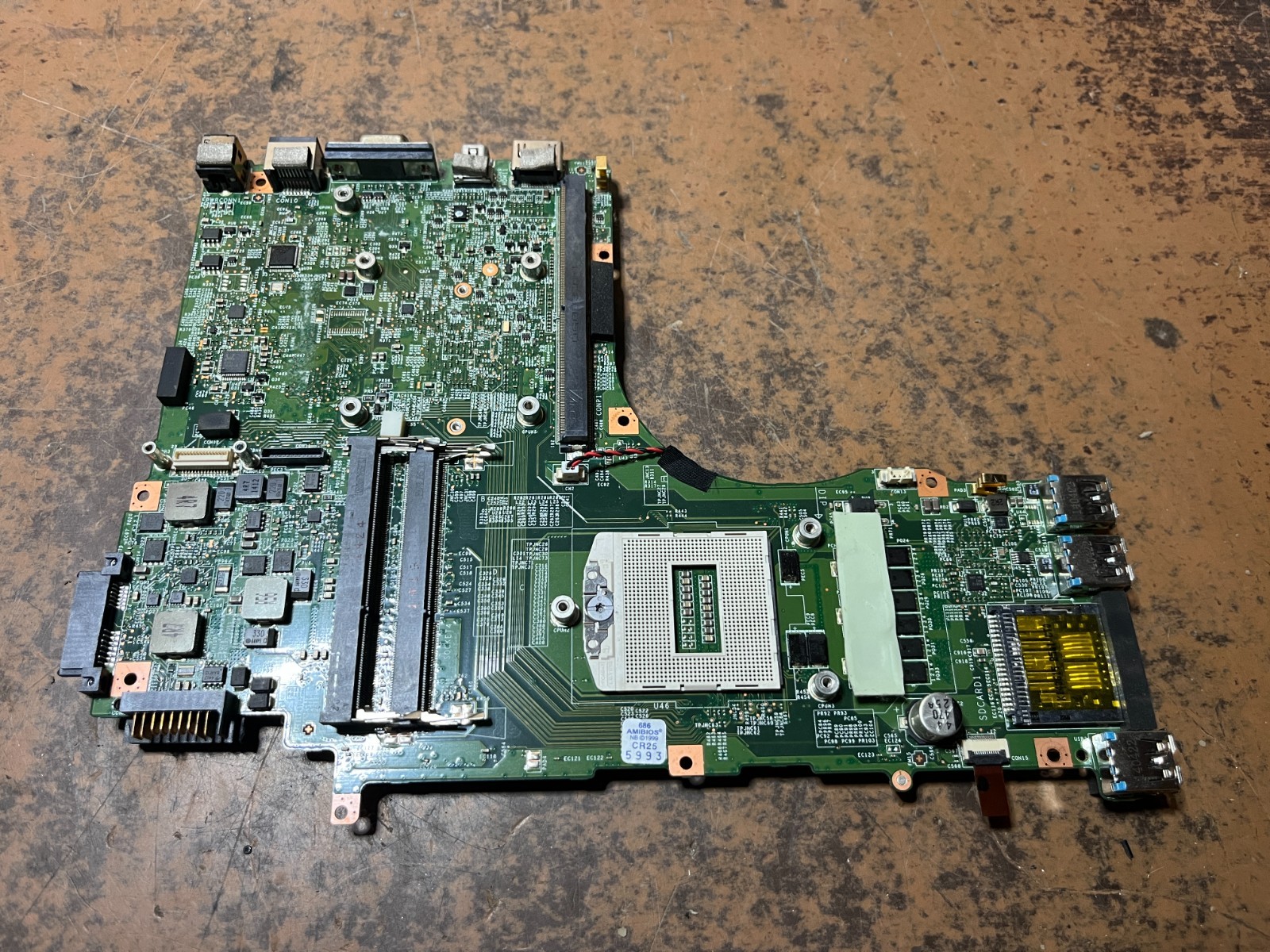 MSI GT70 Laptop Motherboard MS-1763 MS-17631 VER:1.1 PGA947