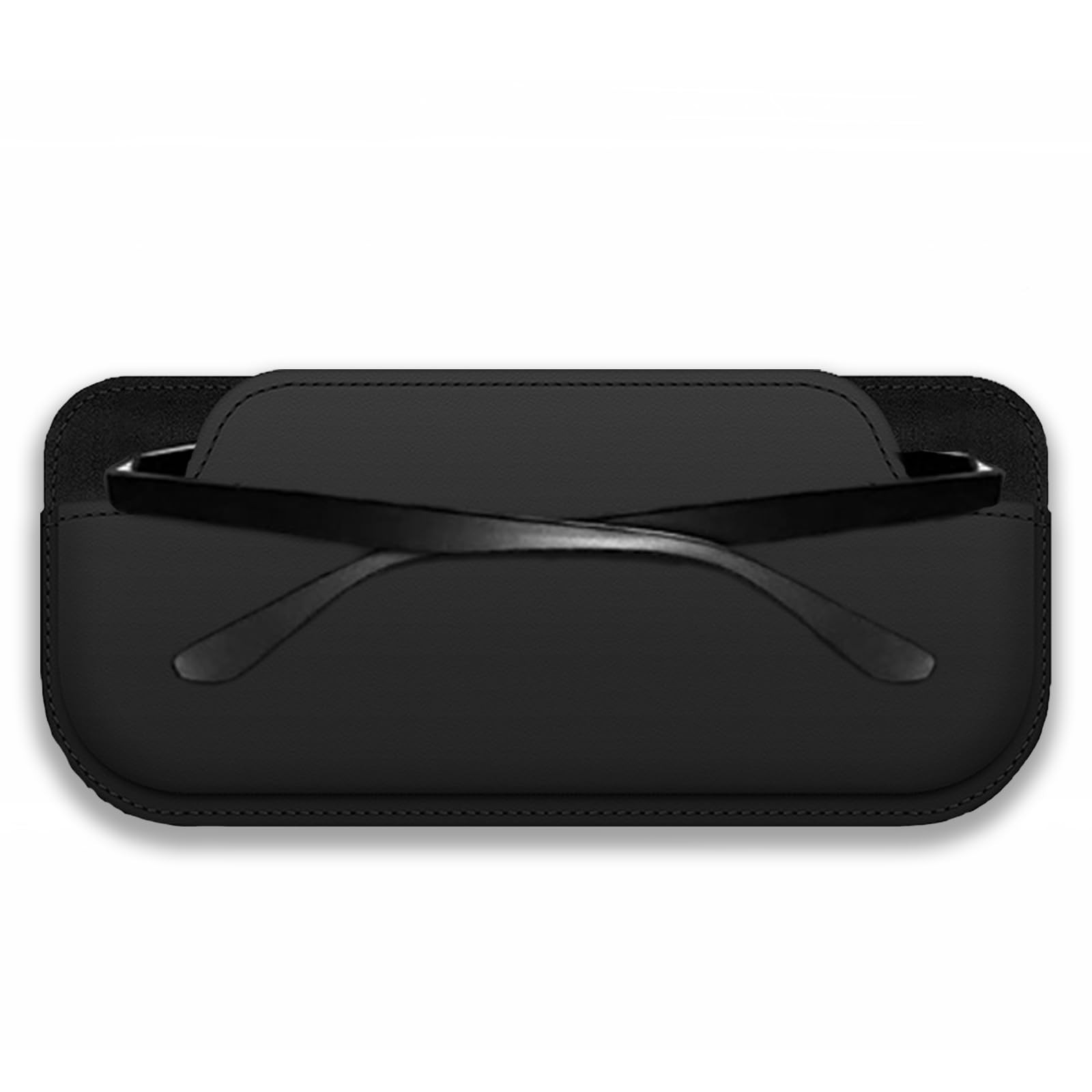 Sunglass Holder for Car, Multi-Functional Stick-On Glasses Storage Box, Seat Gap