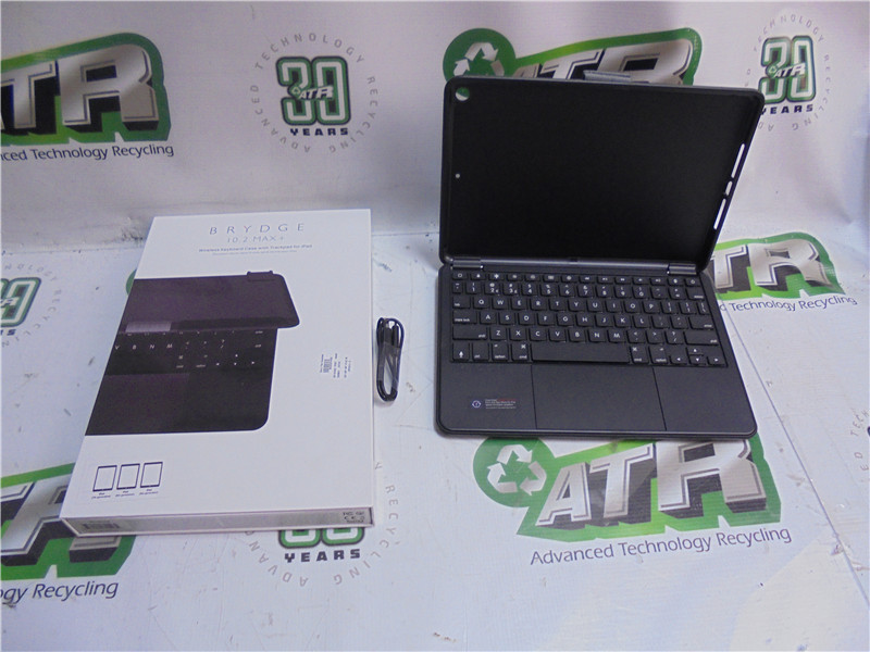 Brydge BRY8012-B Wireless Keyboard for iPad New Open Box Bluetooth Aluminum