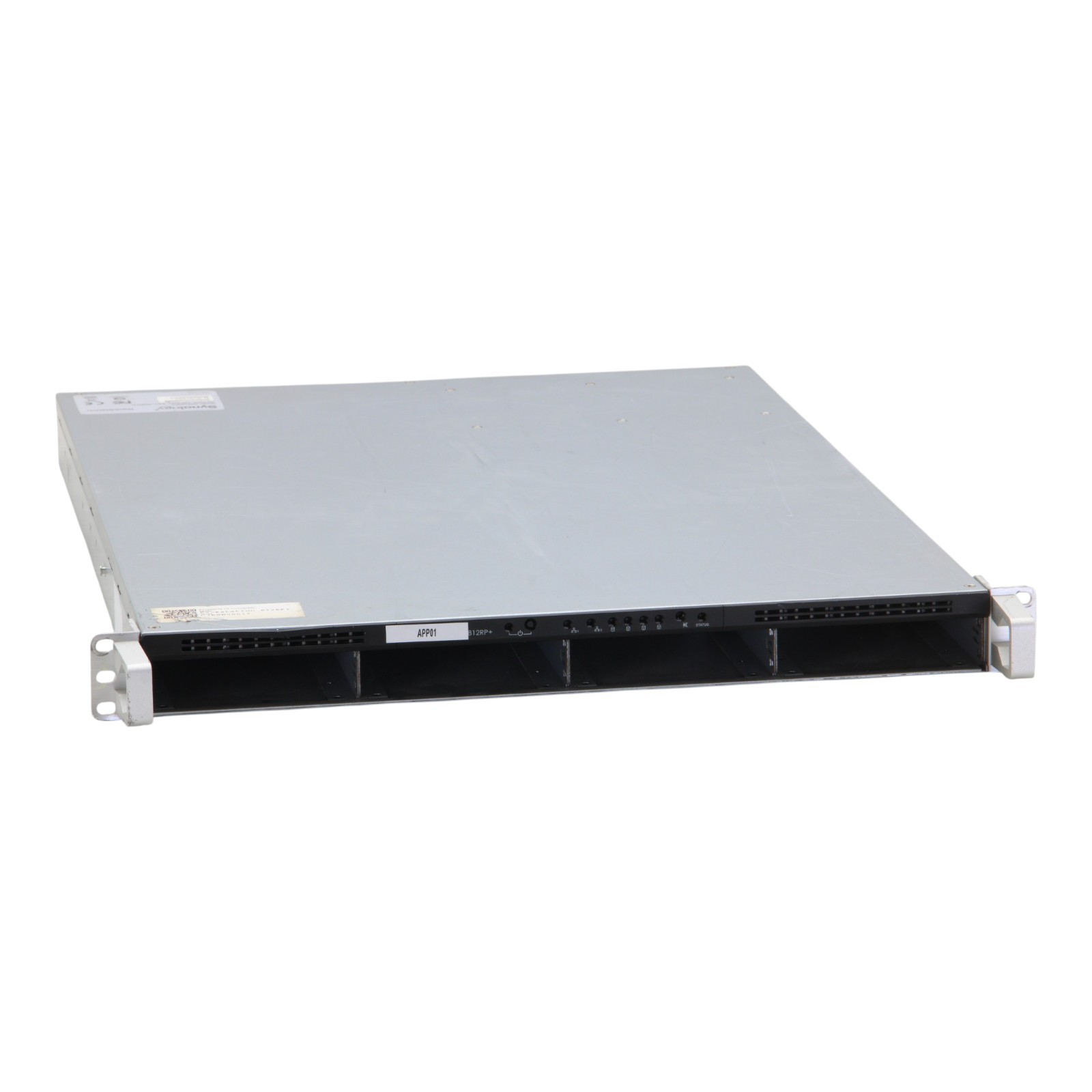 Synology RS812RP+ 4-Bay 3.5" 2.5" SATA 2x GbE Dual PSU 1U Rackmount NAS