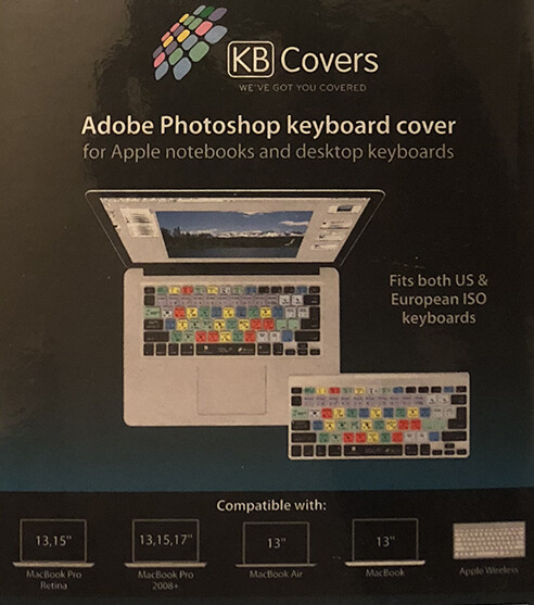 Photoshop KB Keyboard Cover for MacBook/ Pro 15 inch