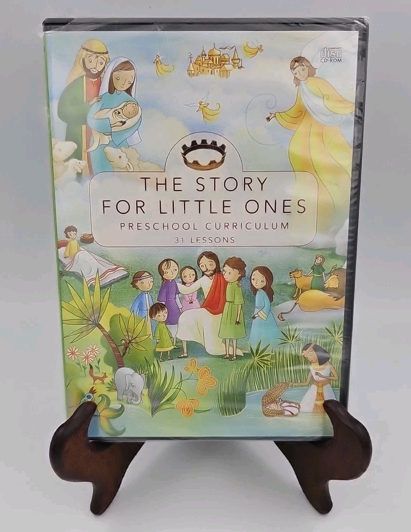 The Story for Little Ones: Preschool Curriculum: 31 Lessons CD-ROM New/Sealed
