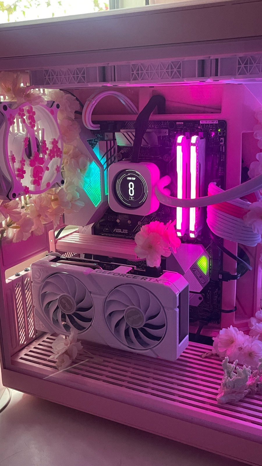 Custom Built Pink & White Gaming PC – Excellent Condition – Local Pickup Only