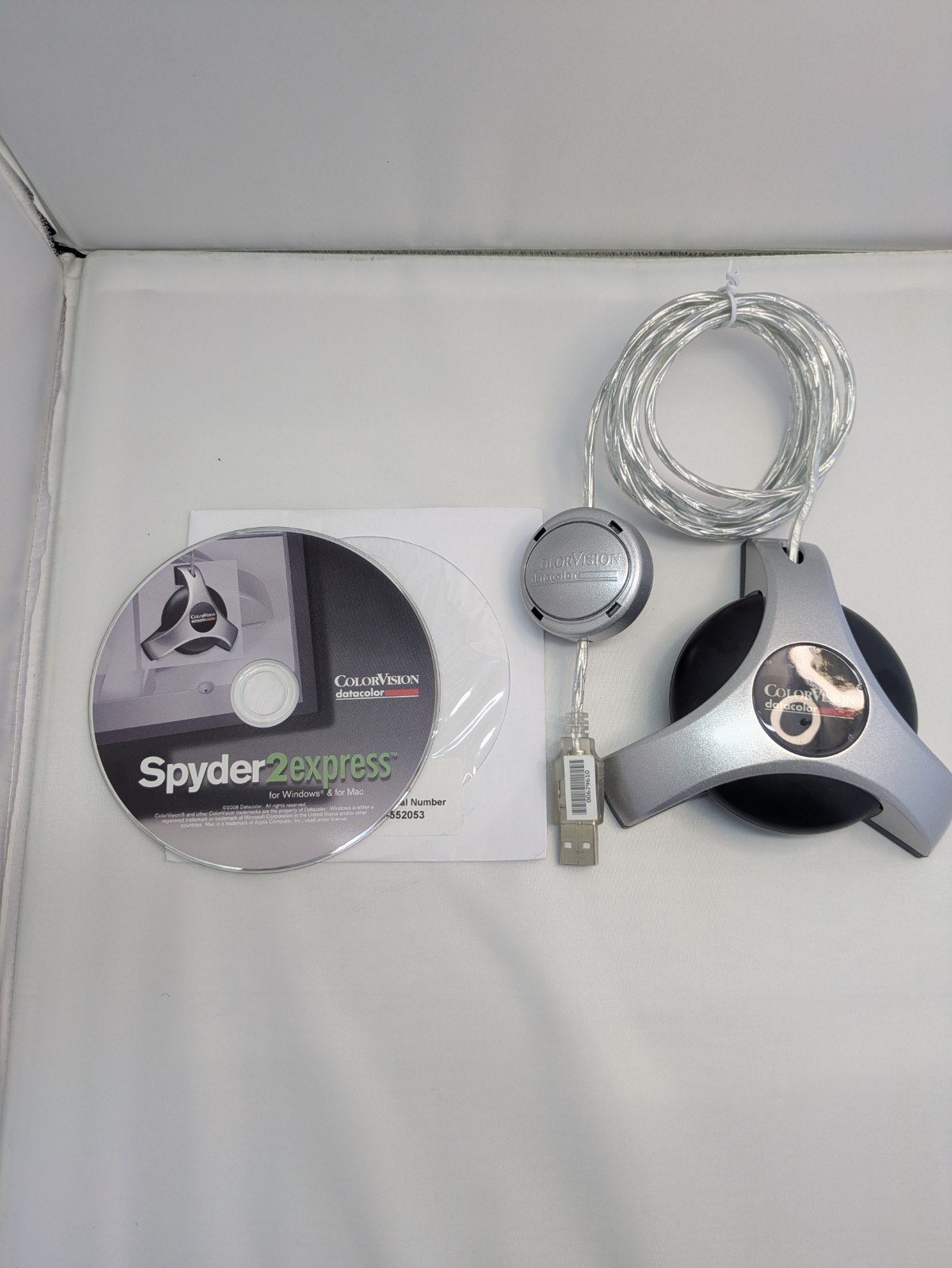 ColorVision Spyder 2 Express Color Calibration Tool for Windows/Mac Plus CD ROM