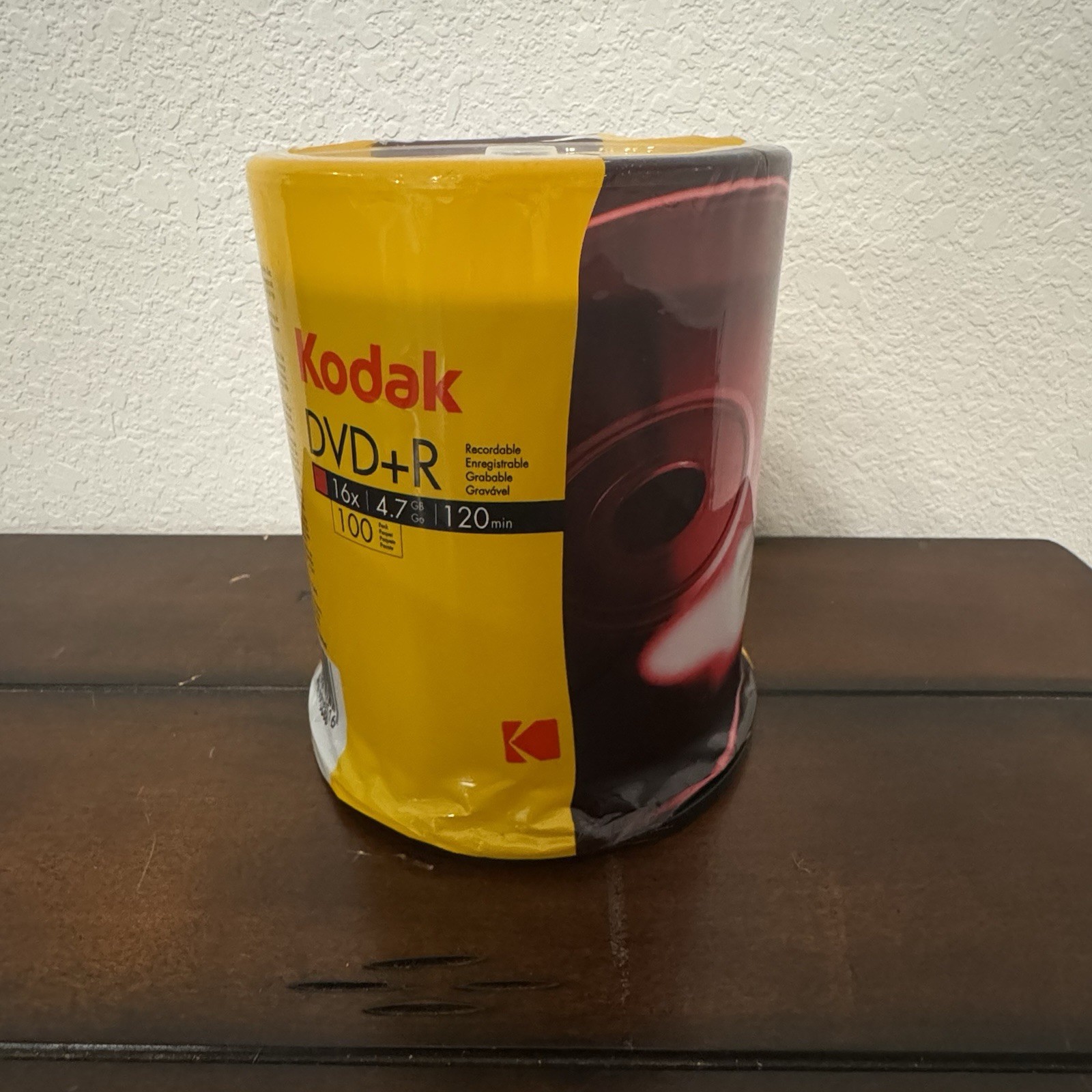 KODAK DVD-R 16X 4.7Gb 120min *100 pack *NEW. Read Discription