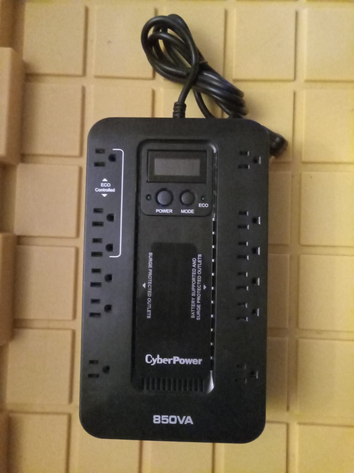 CyberPower EC850LCD AVR Series Uninterruptible Power Supply
