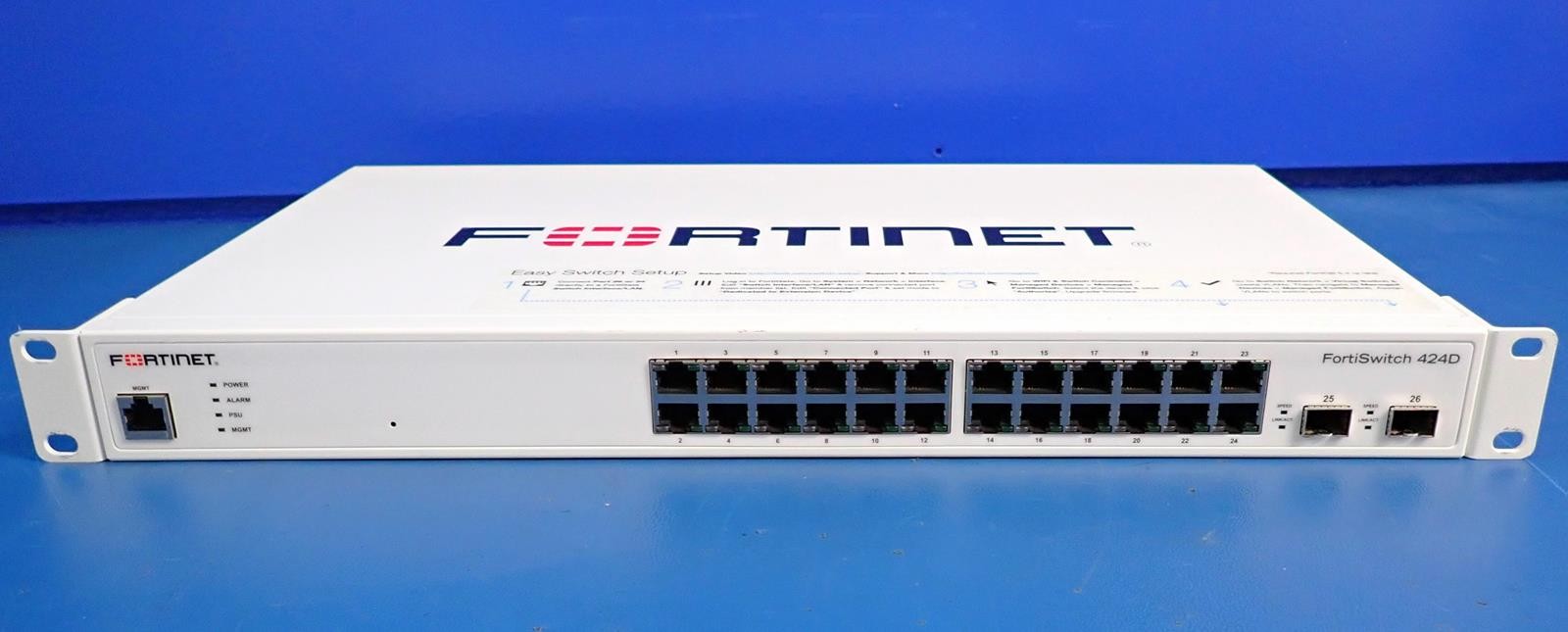 FORTINET FORTISWITCH 424D 24xRJ45 / 2xSFP+ Ethernet Switch FS-424D P16664-01-04