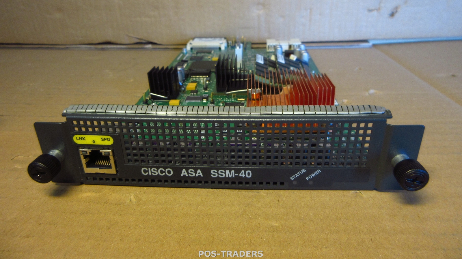 Cisco ASA-SSM-40 ASA V01 5500 AIP Security Service Module PULL FROM ASA5520 V02