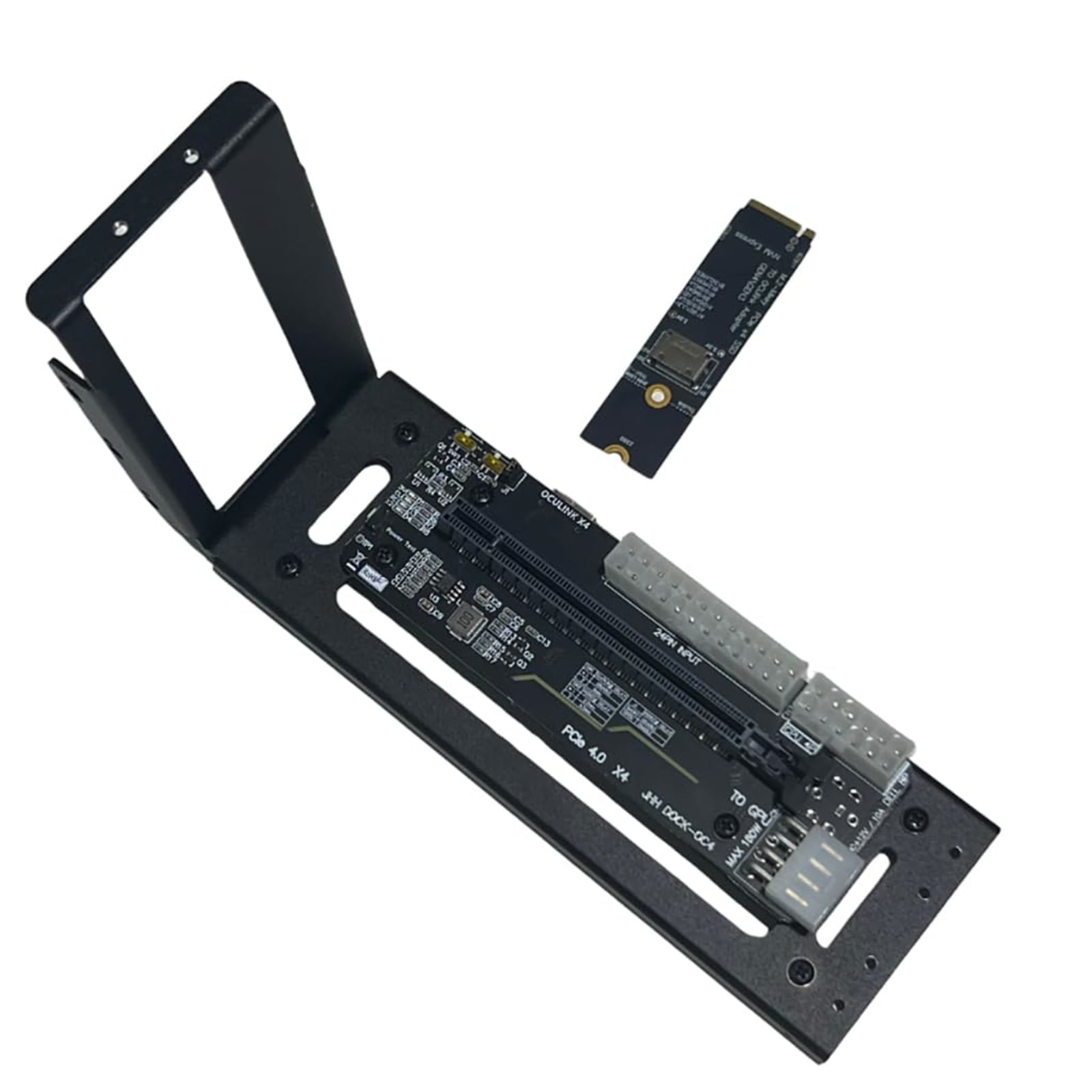 JMT DOCK-OC4 M.2 M-Key PCIe 4.0 x4 eGPU Dock Stand OCuLink Adapter