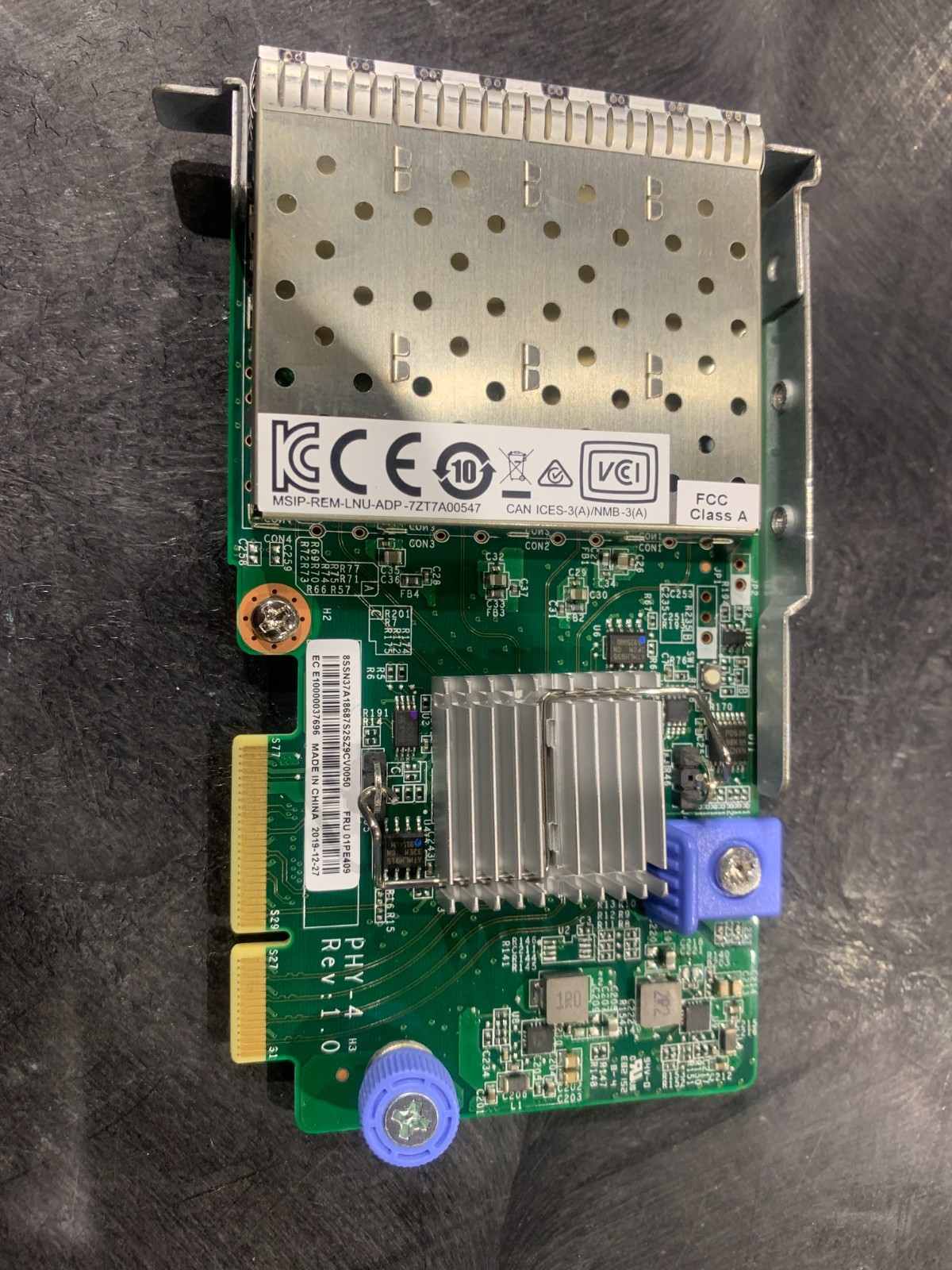 7ZT7A00547 LEN-THINKSYSTEM 10GB 4-PORT SFP+ LOM