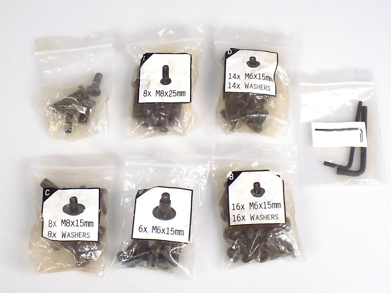 Arozzi Arena Gaming Desk Replacement Part: Complete Screw Set Screws