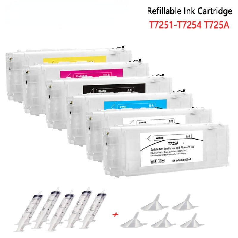 T7251-T7254 T725A Empty Ink Cartridge For F2000 F2100 F2130 F2140 F2150 F2160