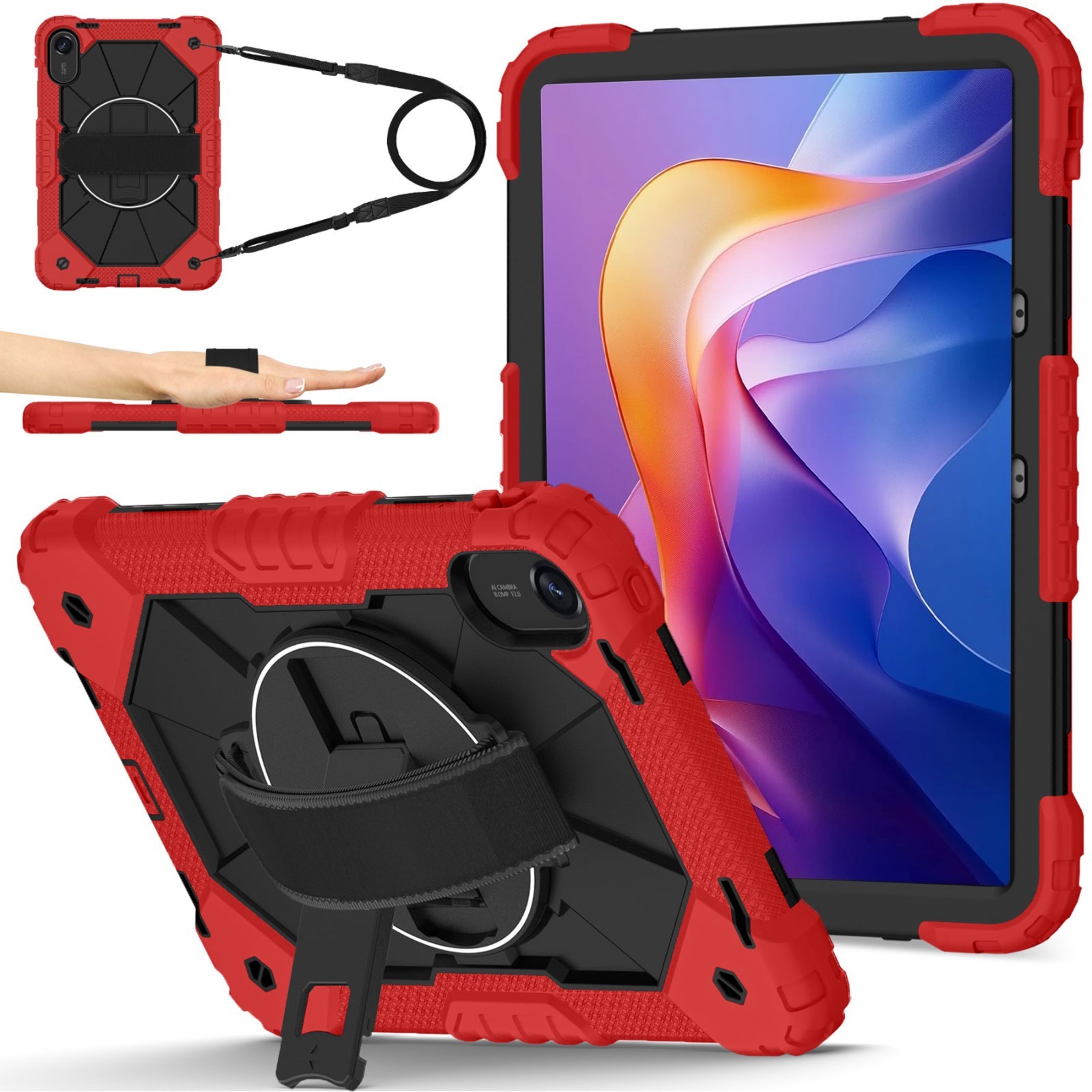 Heavy Duty Case For Xiaomi Redmi Pad 2 11" 2025 Shockproof Cover w Stand Strap