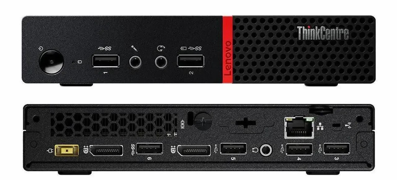 Lenovo M715q AMD Pro Quad Core 1TB M.2 SSD 16GB DDR4 Win10 Pro Tiny Desktop