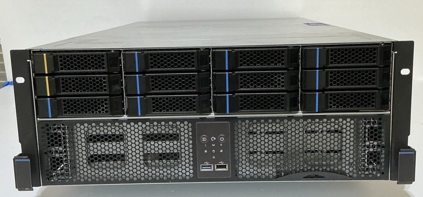 Chenbro RM4374801 4U Rackmount Server Chassis No Motherboard No RAM 2x200W
