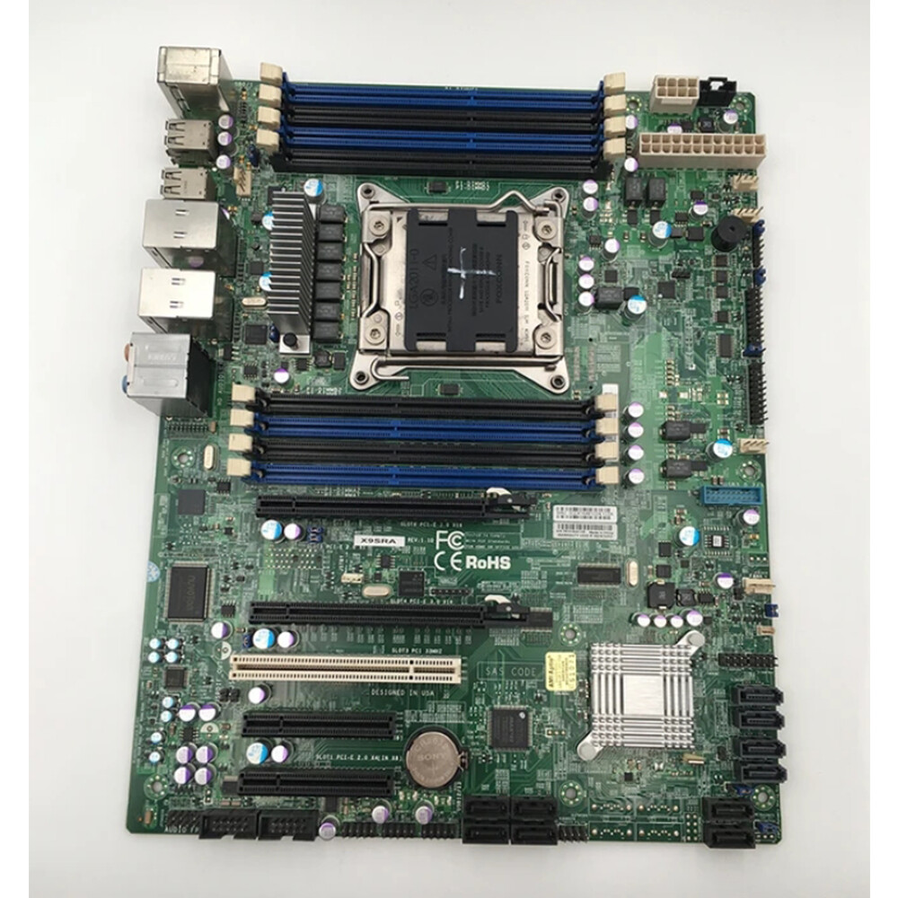 For Supermicro X9SRA Server Motherboard Single socket R LGA2011 DDR3 Mainboard