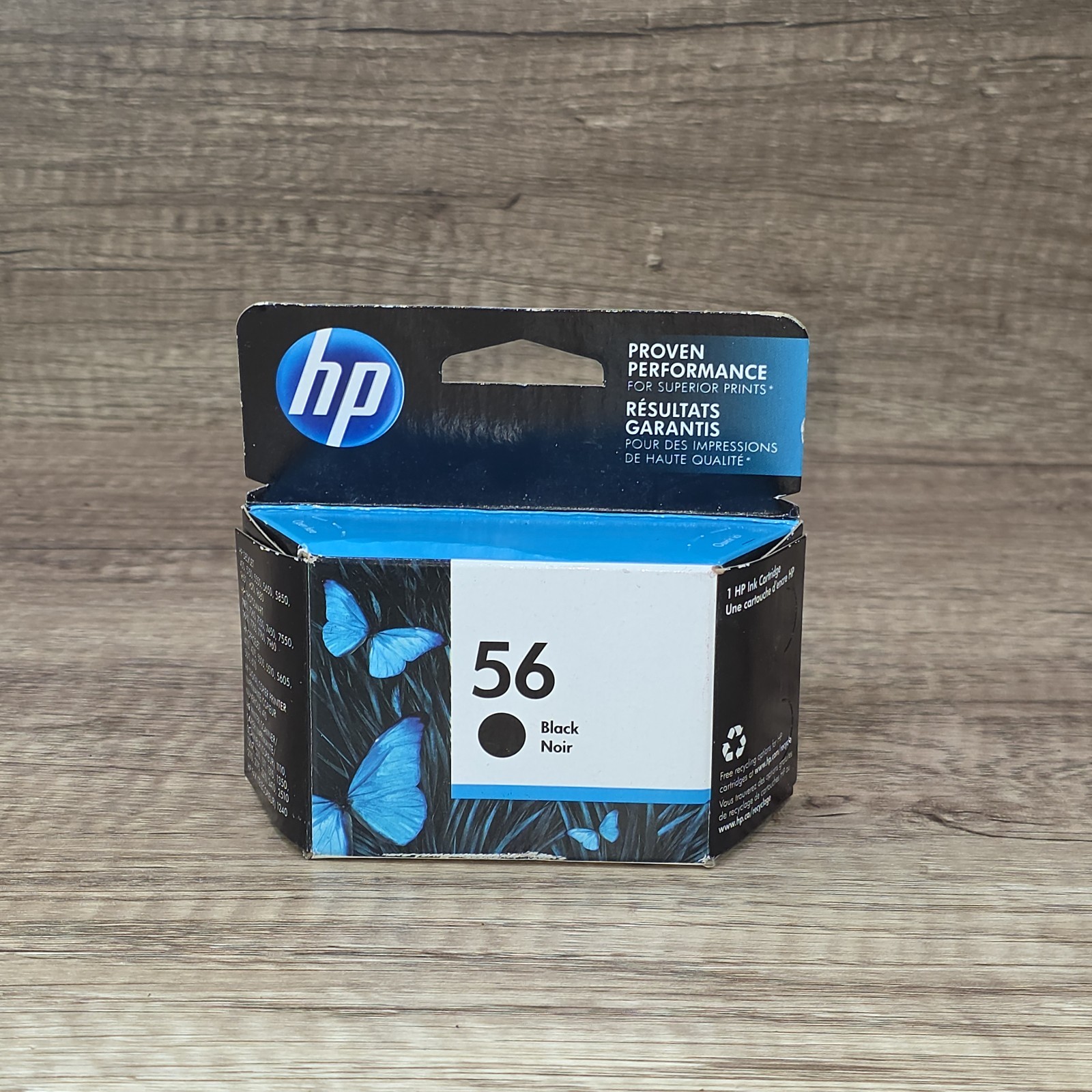HP 56 Genuine Black Ink Cartridge Exp SEP 2019 C6656AN
