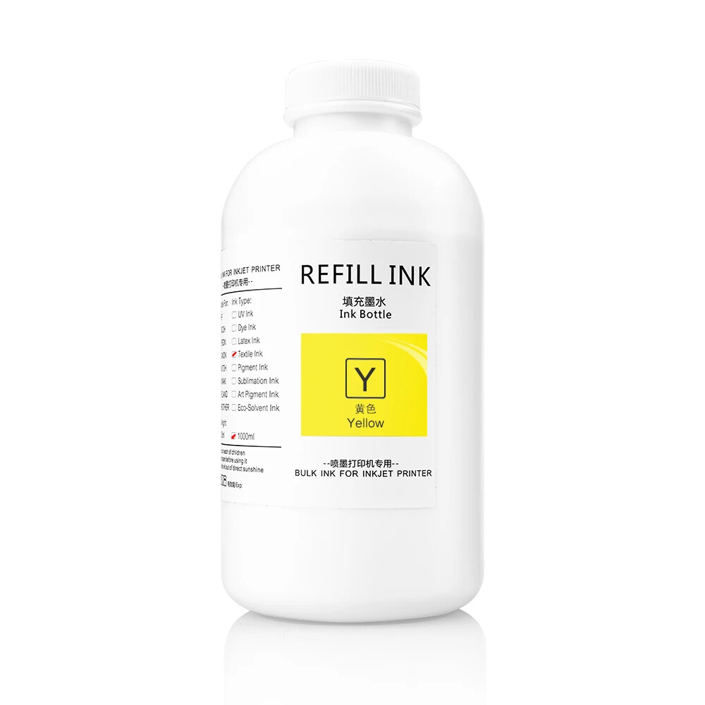 1000ML/Bottle Universal Textile DTG Ink for EPSON F2000 7880 9880 printer