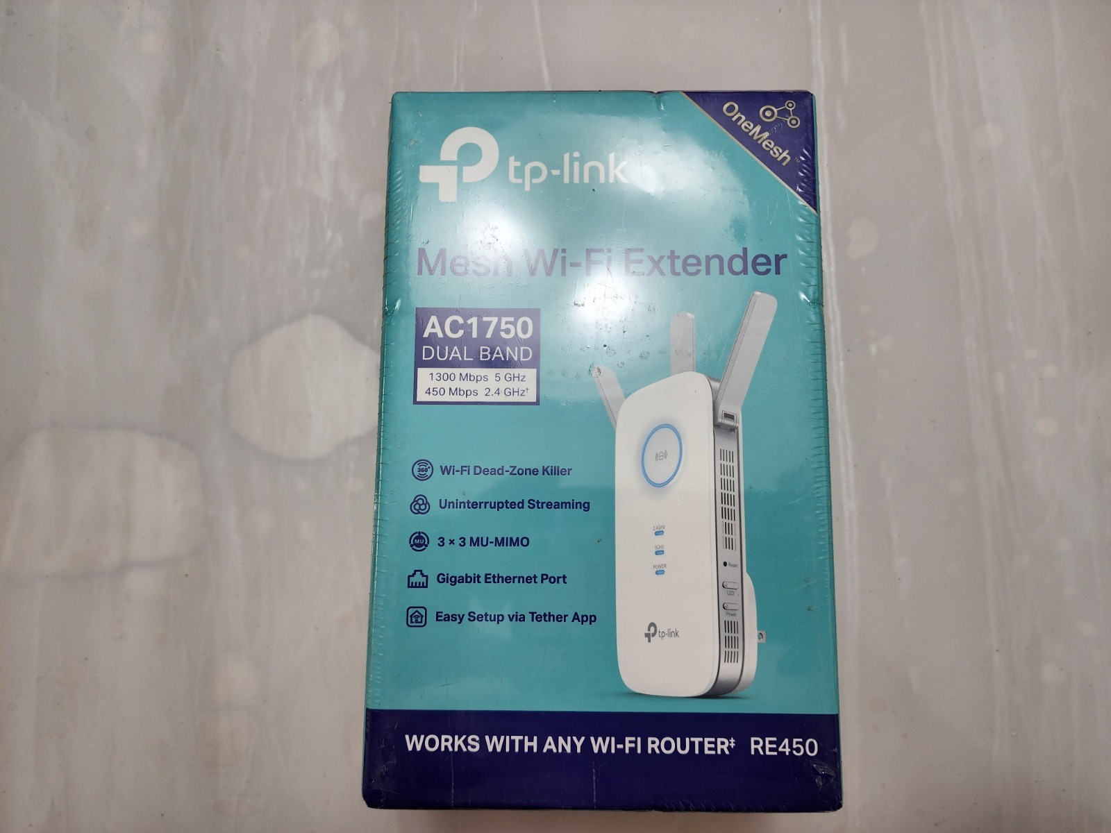 **NEW SEALED** TP-Link RE450 AC1750 WiFi Range Extender Dual Band Gigabit