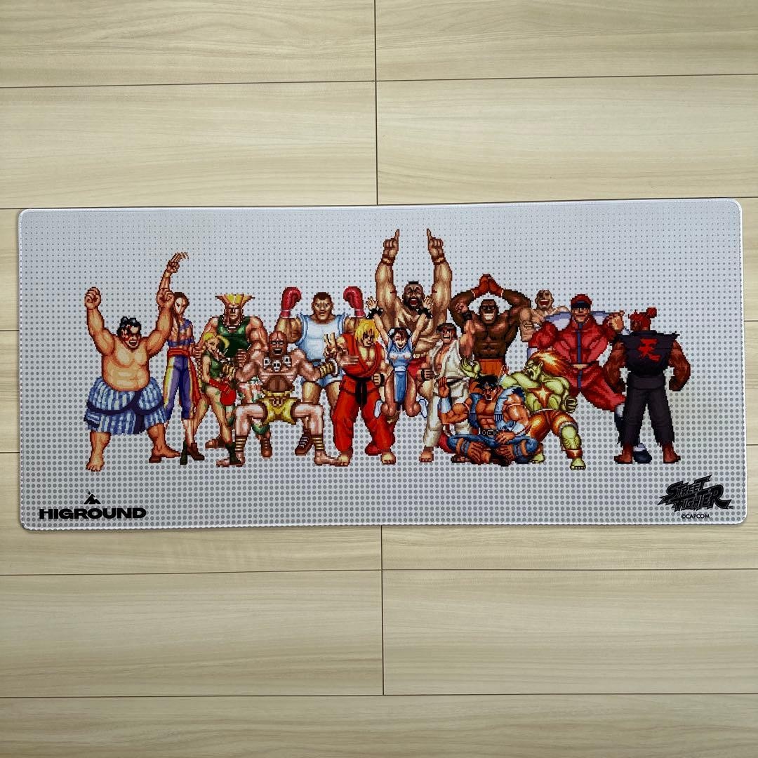 Street Fighter II x Higround Mouse Pad Victory Pose 900x400mm XL