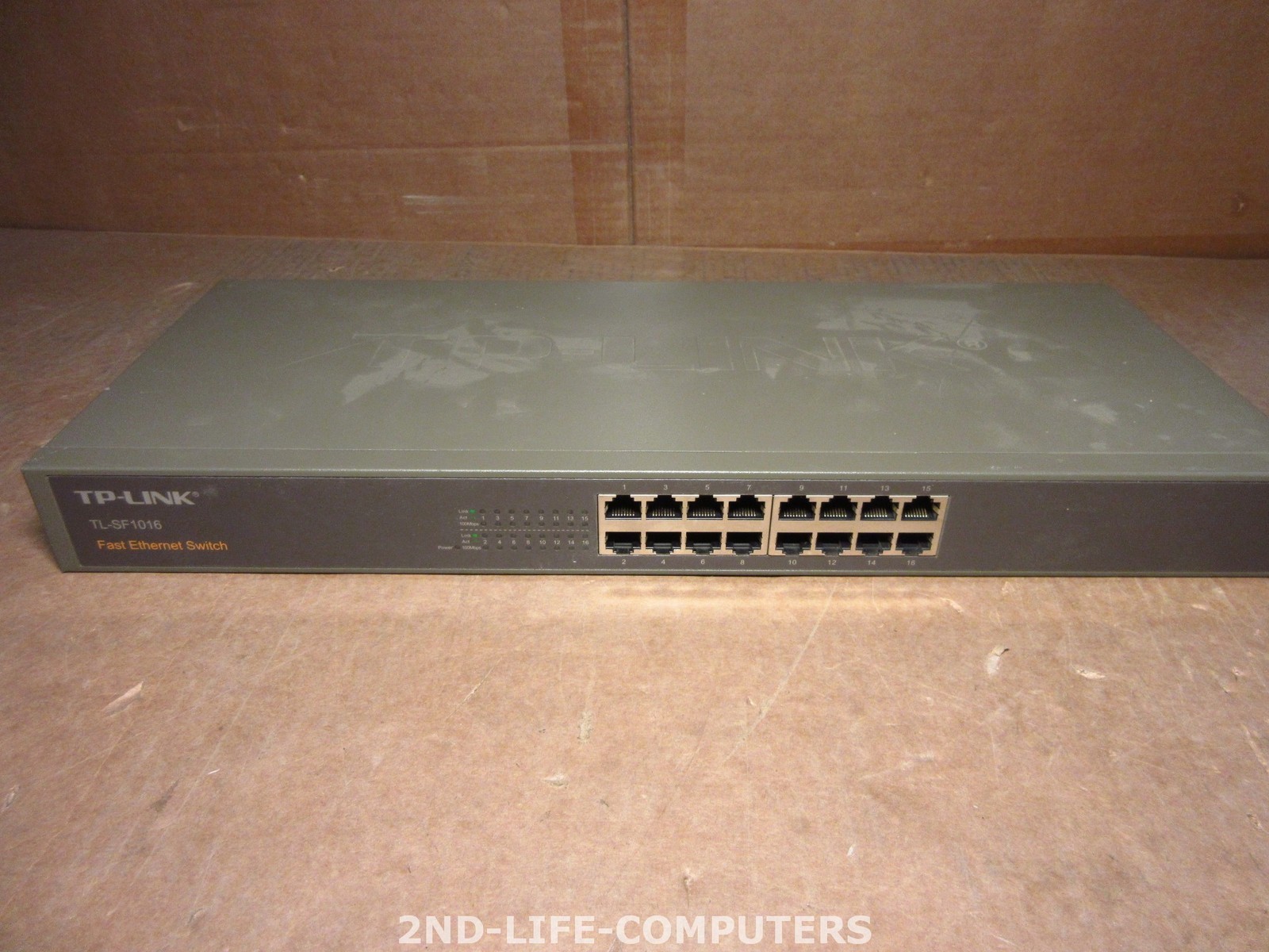 TP-LINK TL-SF1016DS 10/100Mbps 16-Port 10/100 Unmanaged Switch 3.2Gbps