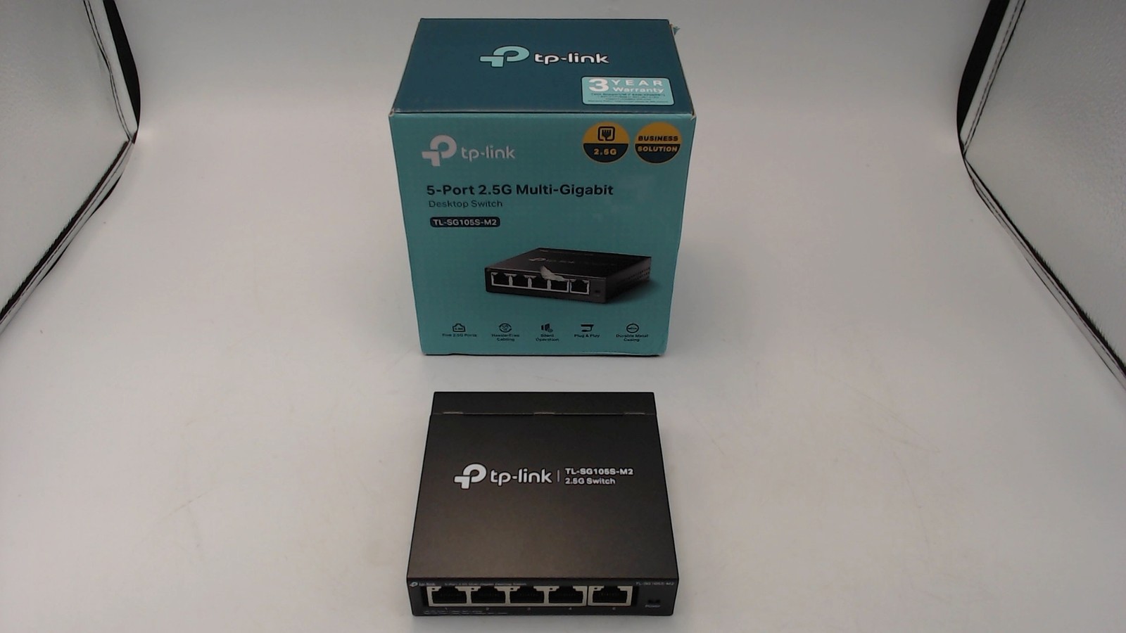 TP-Link TL-SG105S-M2 5-Port Multi-Gigabit 2.5G Ethernet Switch *READ* PC1722011