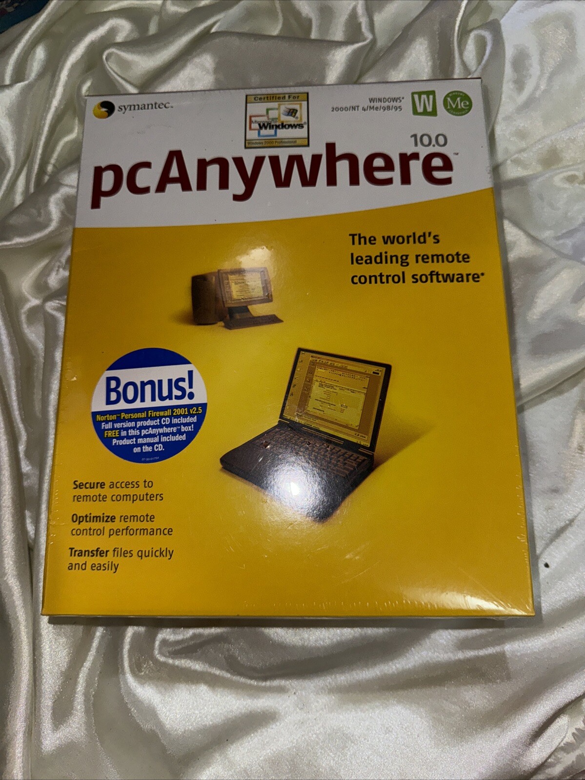 Symantec pcAnywhere 10 Remote Control Windows Software ~New Sealed ~AA60