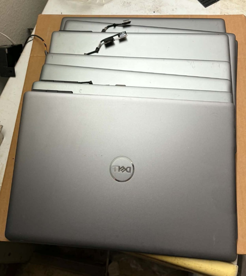 LOT OF 10 Dell Precision 15 7550 Laptop LCD Back Rear Cover YRDHN P9C34