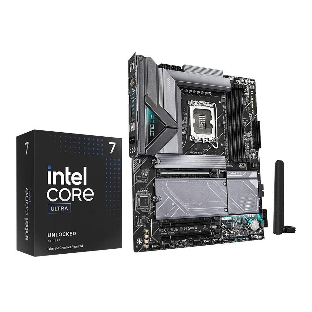Intel Core Ultra 7 Processor 265KF, Gigabyte Z890 EAGLE CPU/Motherboard Bundle