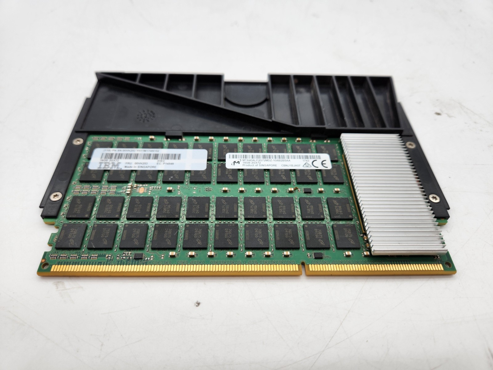MICRON IBM 16GB DDR4 SERVER RAM MTA40ALF2G72MDZ-1G6B2B5AA