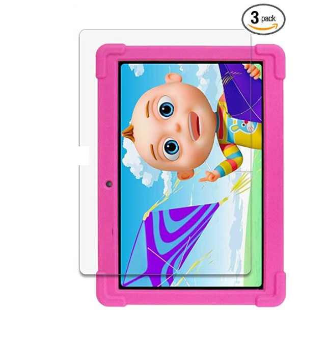 Screen Protector for Contixo 7 inch Kids Learning Tablet (V8-2 / V8-3 / V9-3)