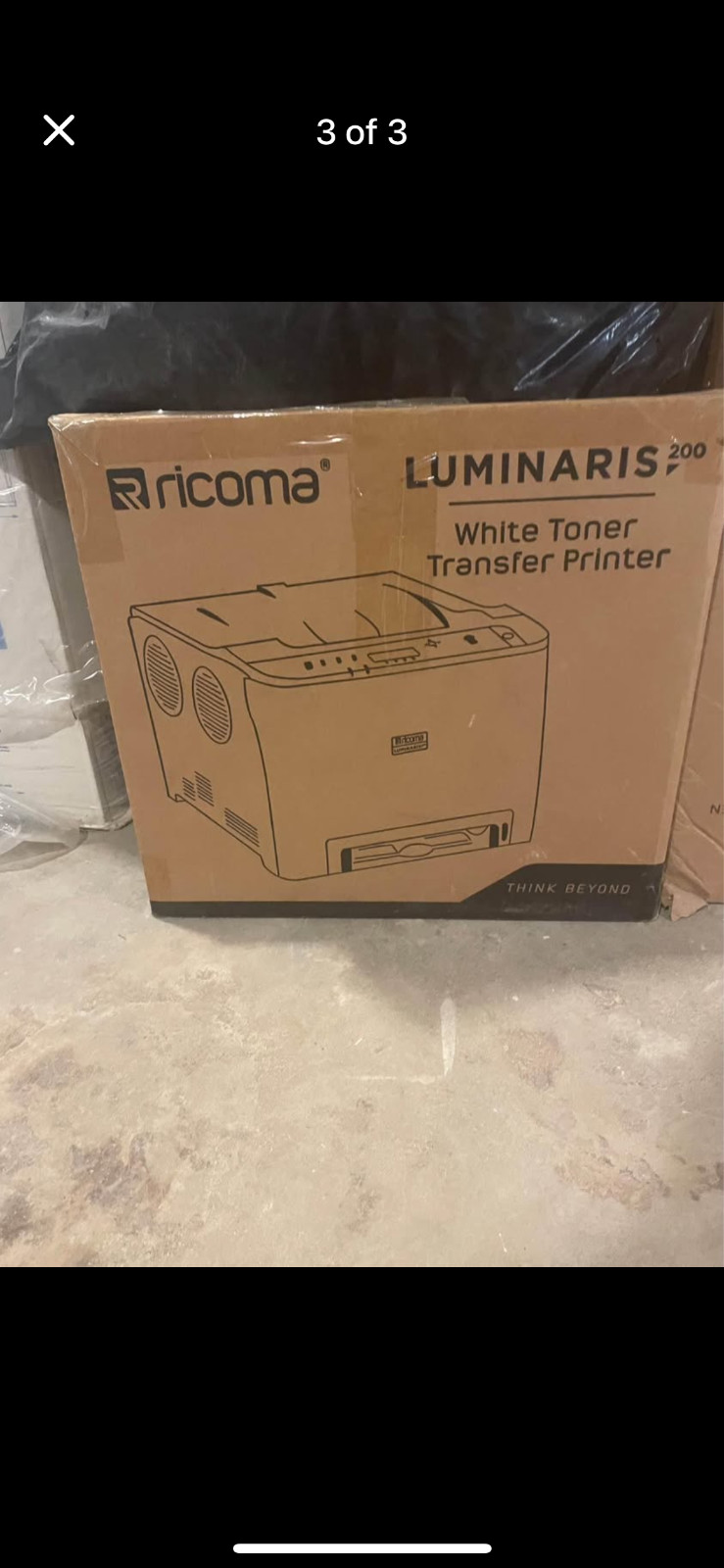Ricoma White Toner Printer for T-Shirt Transfers and More