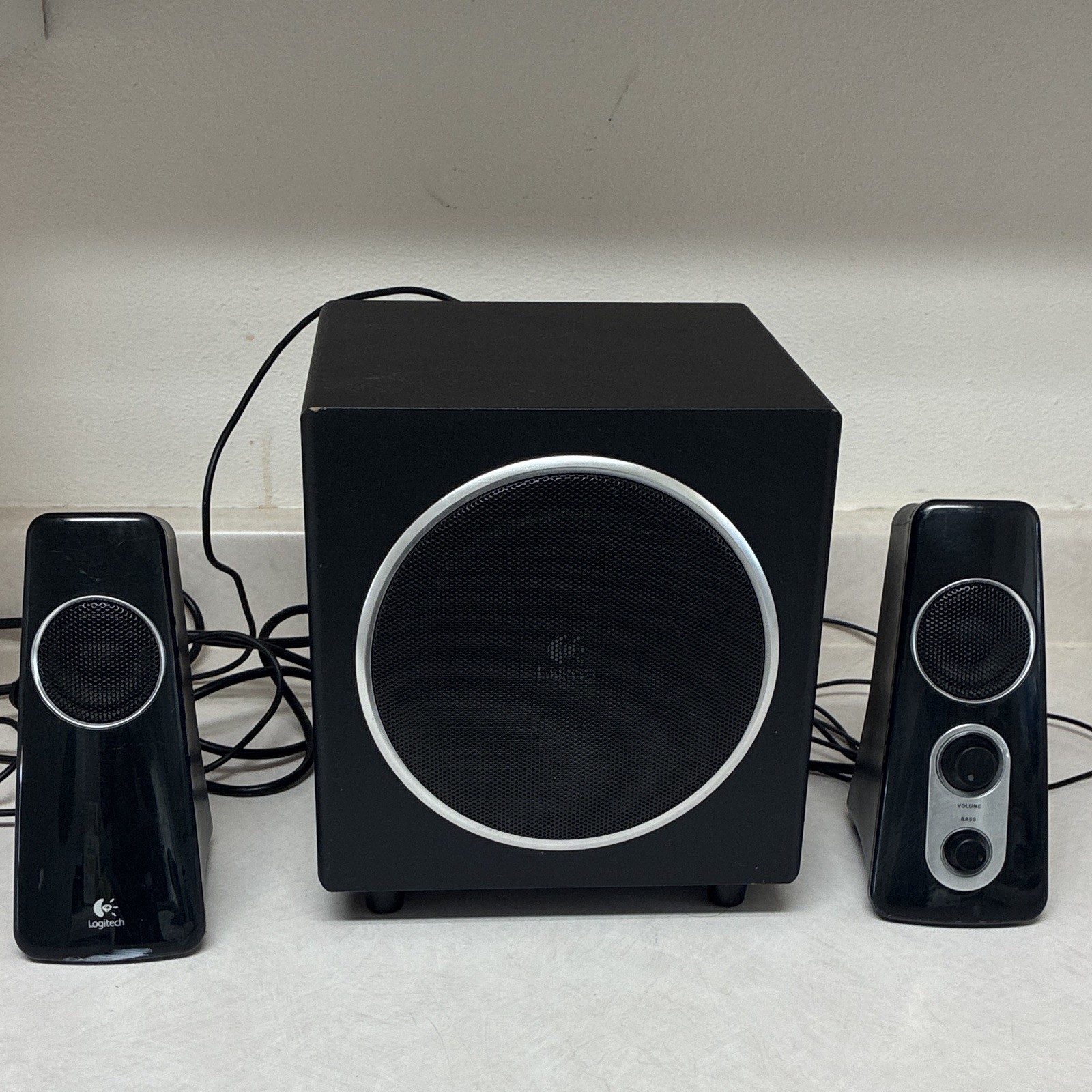 Logitech Z523 Speaker System 2.1 Subwoofer PC Computer Desktop Audio Black