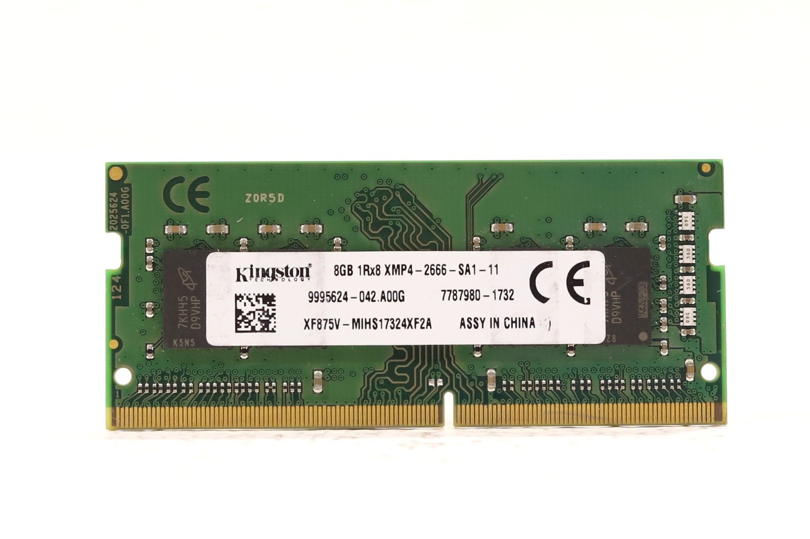 Kingston 8GB 1Rx8 XMP4-2666-SA1-11 Laptop Memory P/N: 9995624-042.A00G Tested