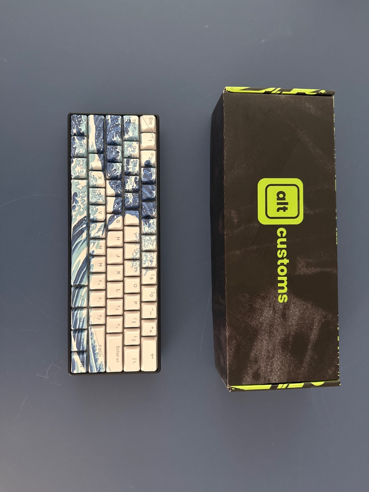 Gaming “The Great Wave off Kanagawa” Keyboard