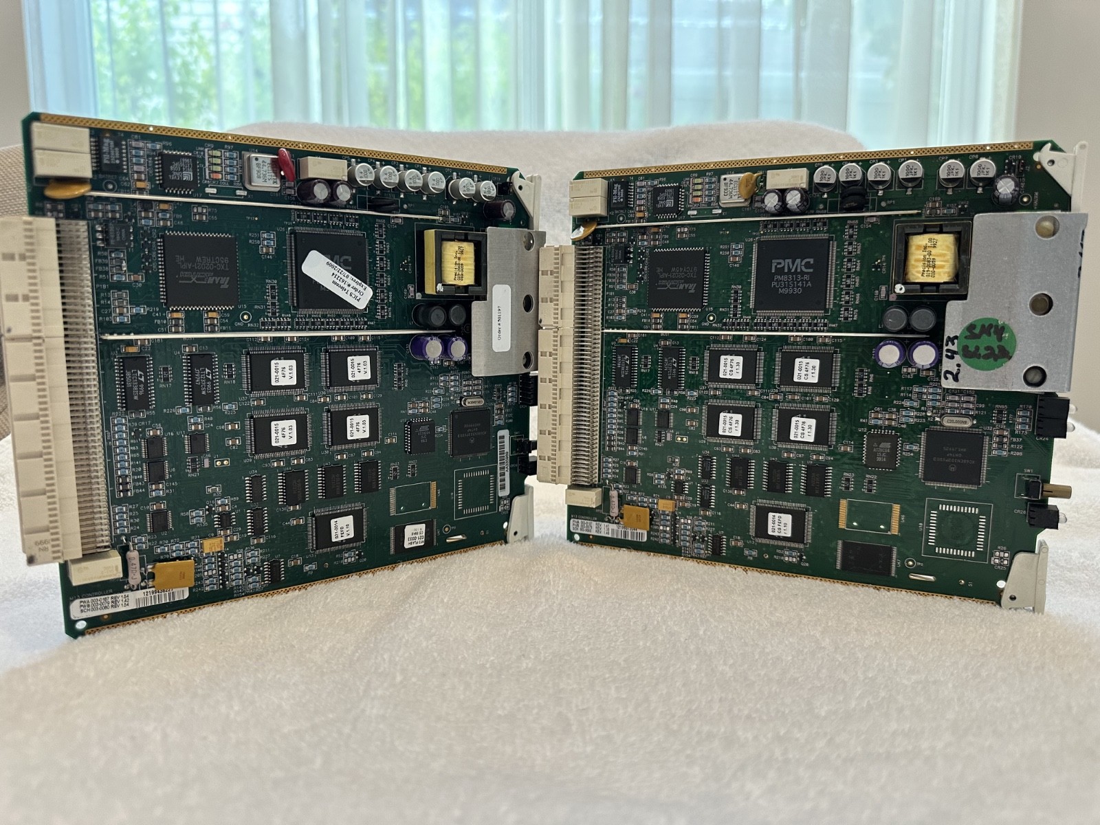 Pack of 2-740-0029-D CARRIER ACCESS CORP. WIDE BANK 28 DS3 CONTROLLER (JTS2)