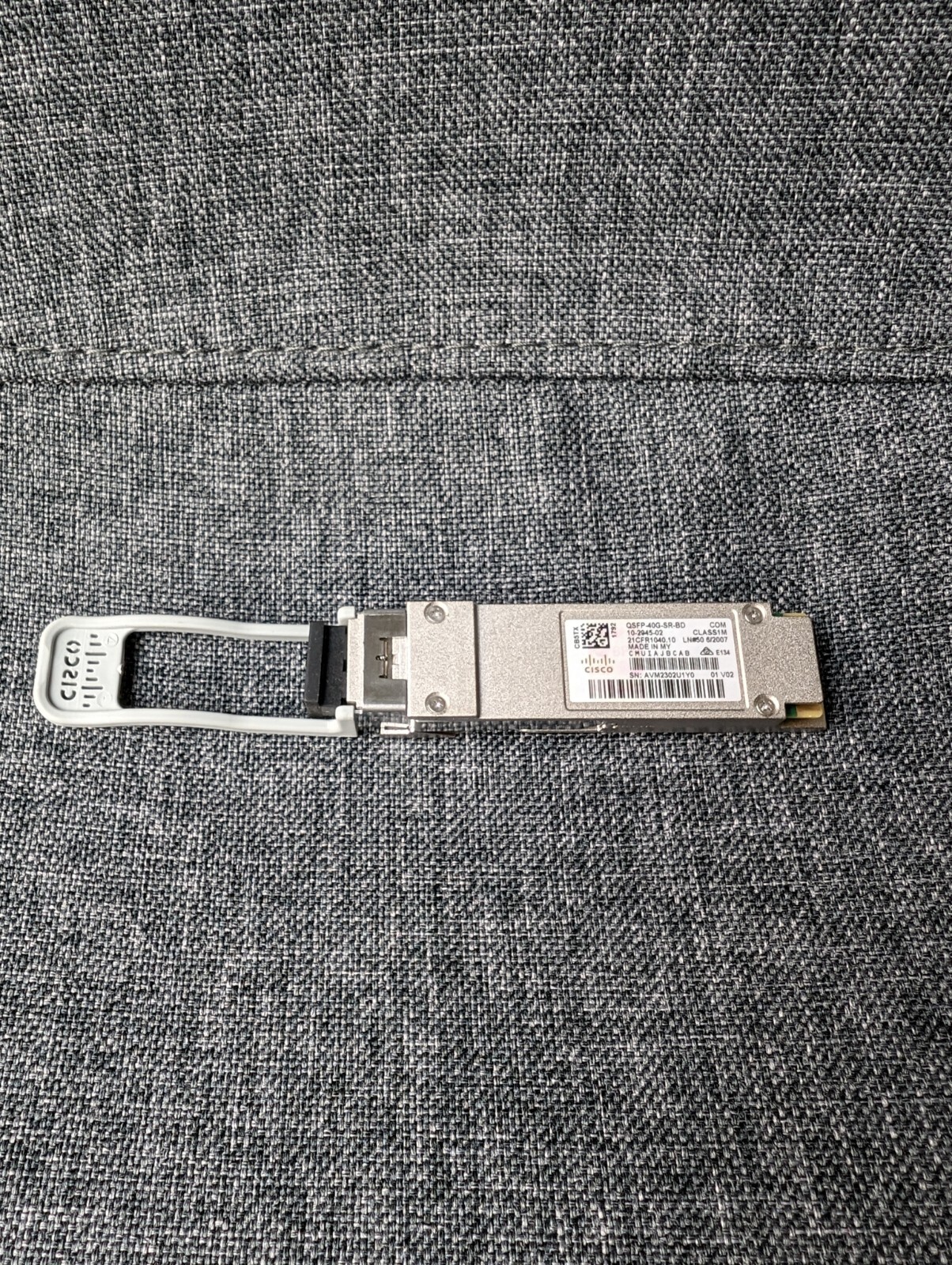 Cisco QSFP-40G-SR-BD Transceivers Qty 8 Pack