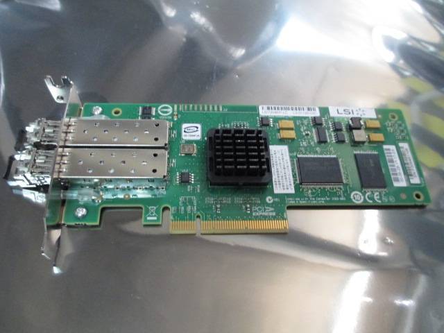 LSI Logic LSI7204EP-LC L3-01120 PCI-E 4GB/s FC Fiber Channel Dual Port LF