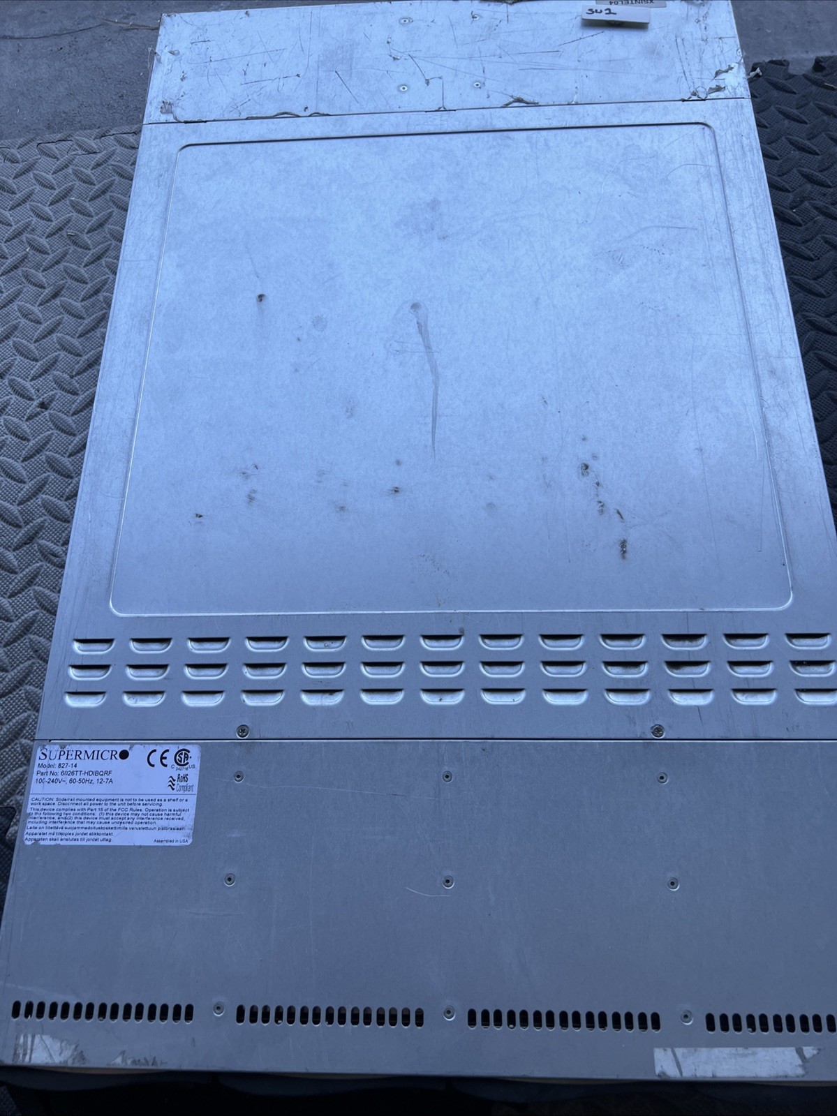 Supermicro SuperServer 827-14 6026TT-hdibqrf. 12 Nodes