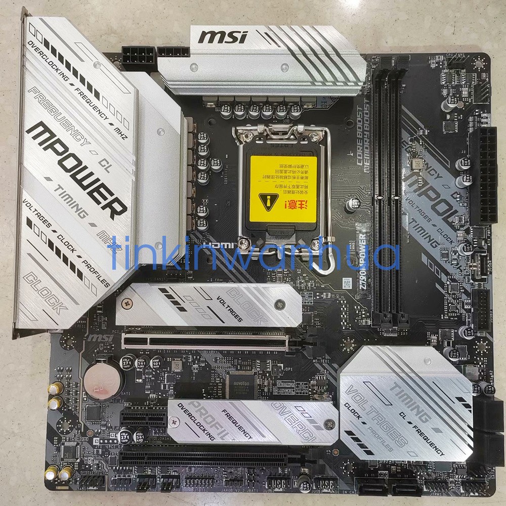 FOR MSI Z790MPOWER Motherboard LGA1700 DDR5 2×M.2 Micro ATX