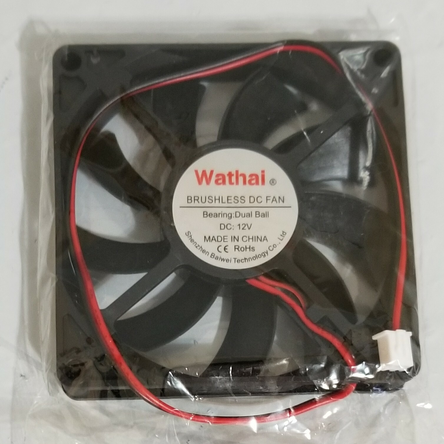 Wathai Brushless DC Fan Bearing Duall Ball DC 12V