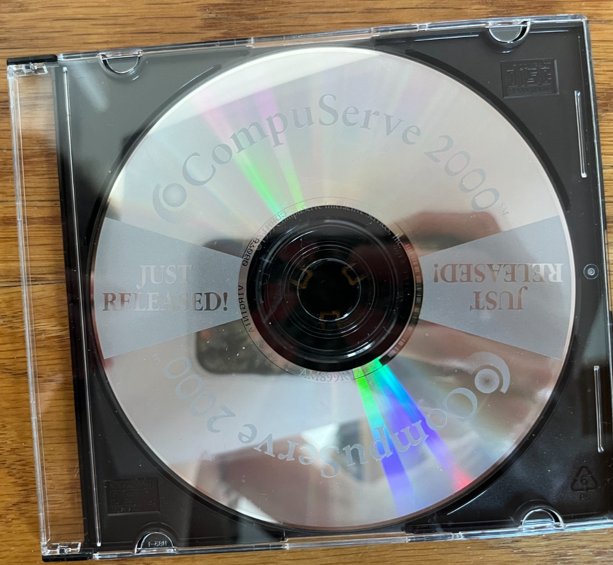Vintage Compuserve 2000 "Just Released" CD (Untested)