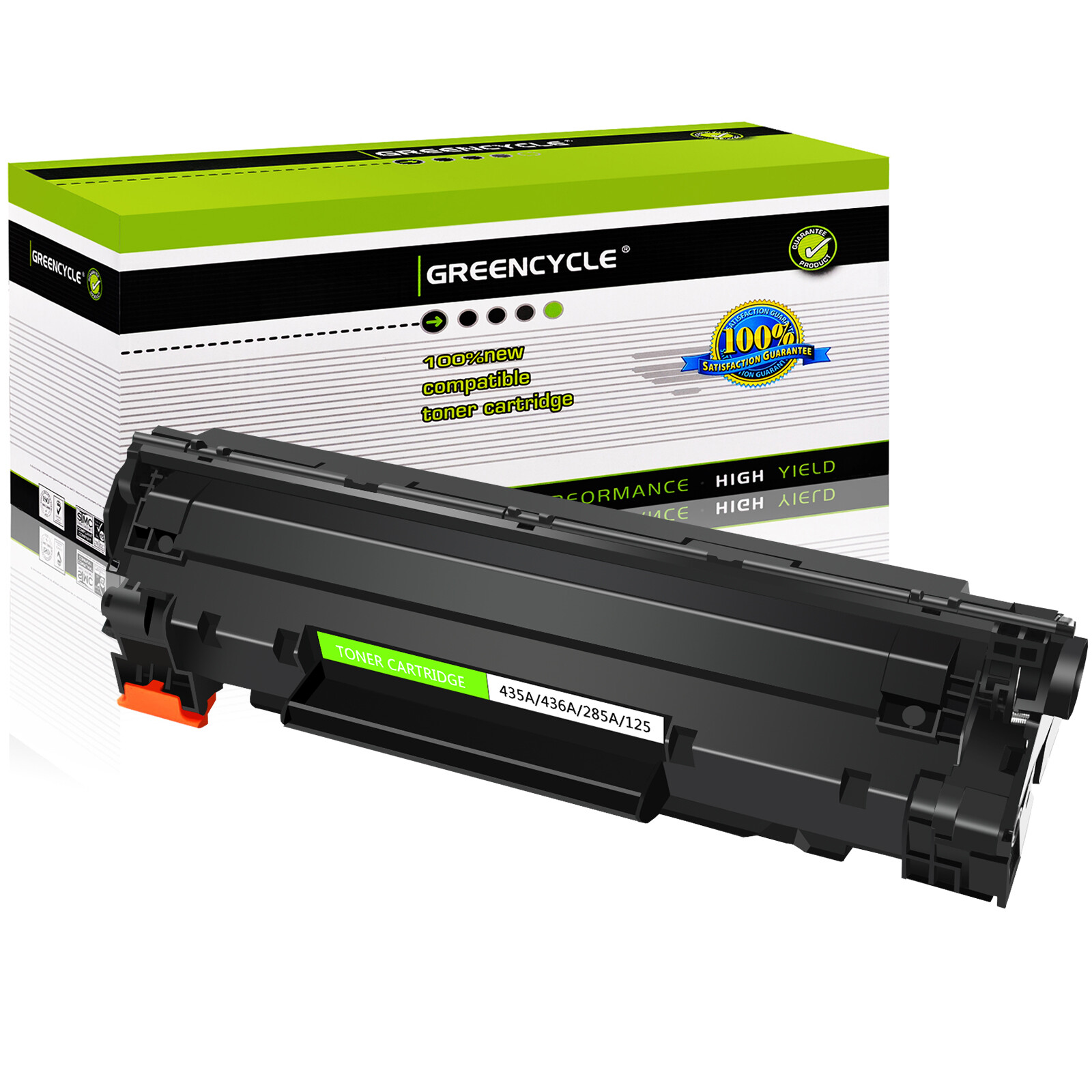 CRG125 Toner Cartridge Lot Fits for Canon ImageClass LBP6000B 6018 6018W Printer